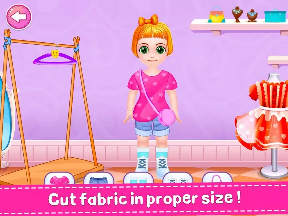 Ảnh chụp màn hình của Abc Tailor Fashion Cloth Games iPad 