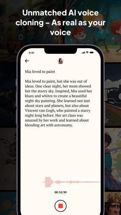 Capturas de pantalla de MomSays: AI Bedtime Stories