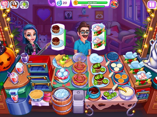 Скриншоты Halloween Madness Cooking Game iPad 