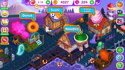 Скриншоты Halloween Madness Cooking Game