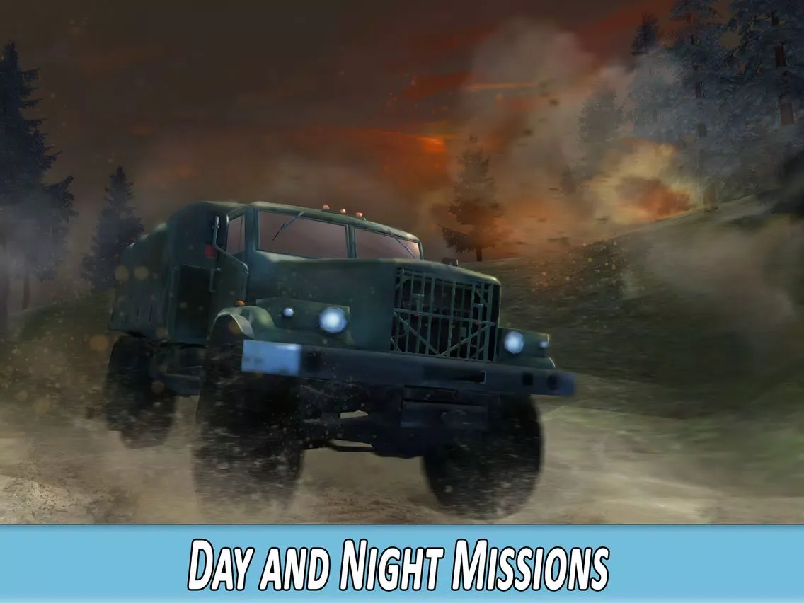 Army Truck Driver Simulator 3D iPad  Screenshots