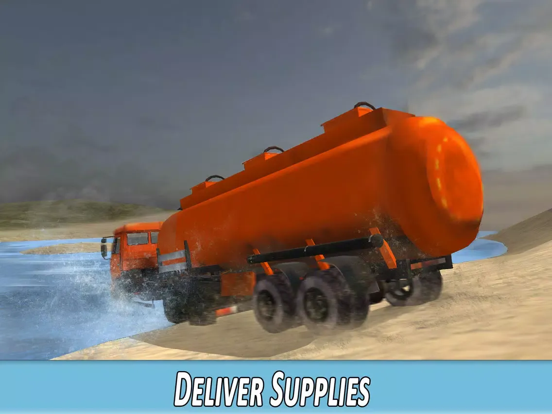 Army Truck Driver Simulator 3D iPad  Screenshots