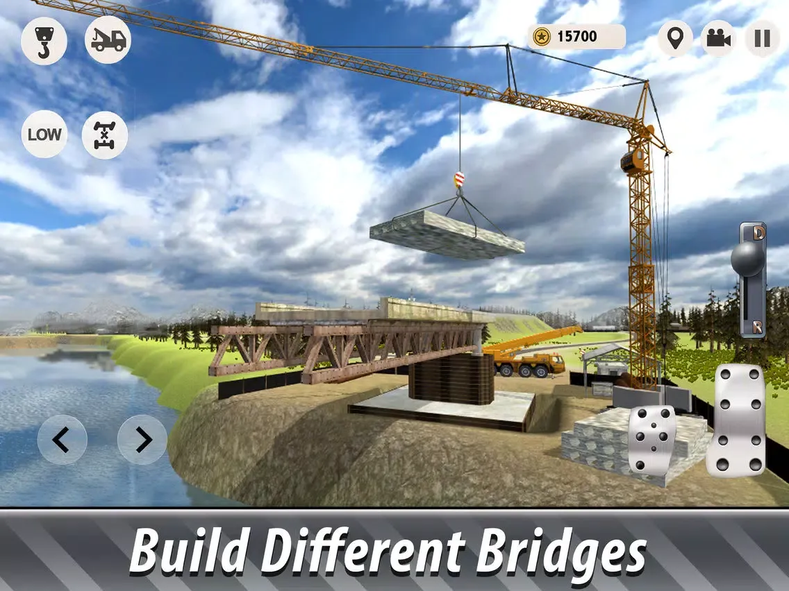 Bridge Construction Simulator 2 iPad  Ekran Görüntüleri