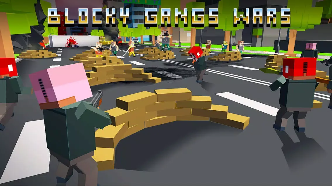 Blocky Shooter: Mafia War Full应用截图