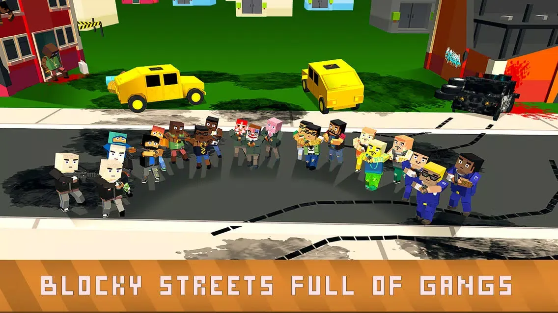 Blocky Shooter: Mafia War Full应用截图