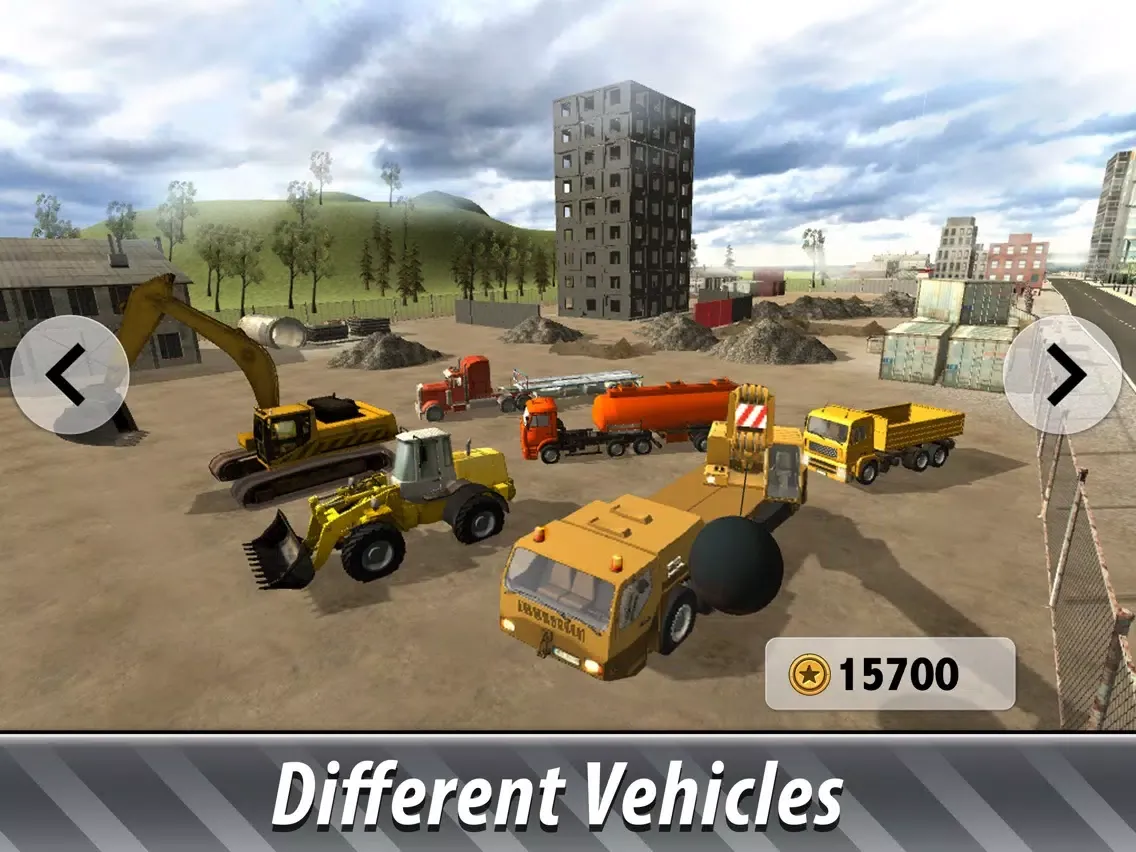 تصاویر Demolition Machines Simulator Full iPad 