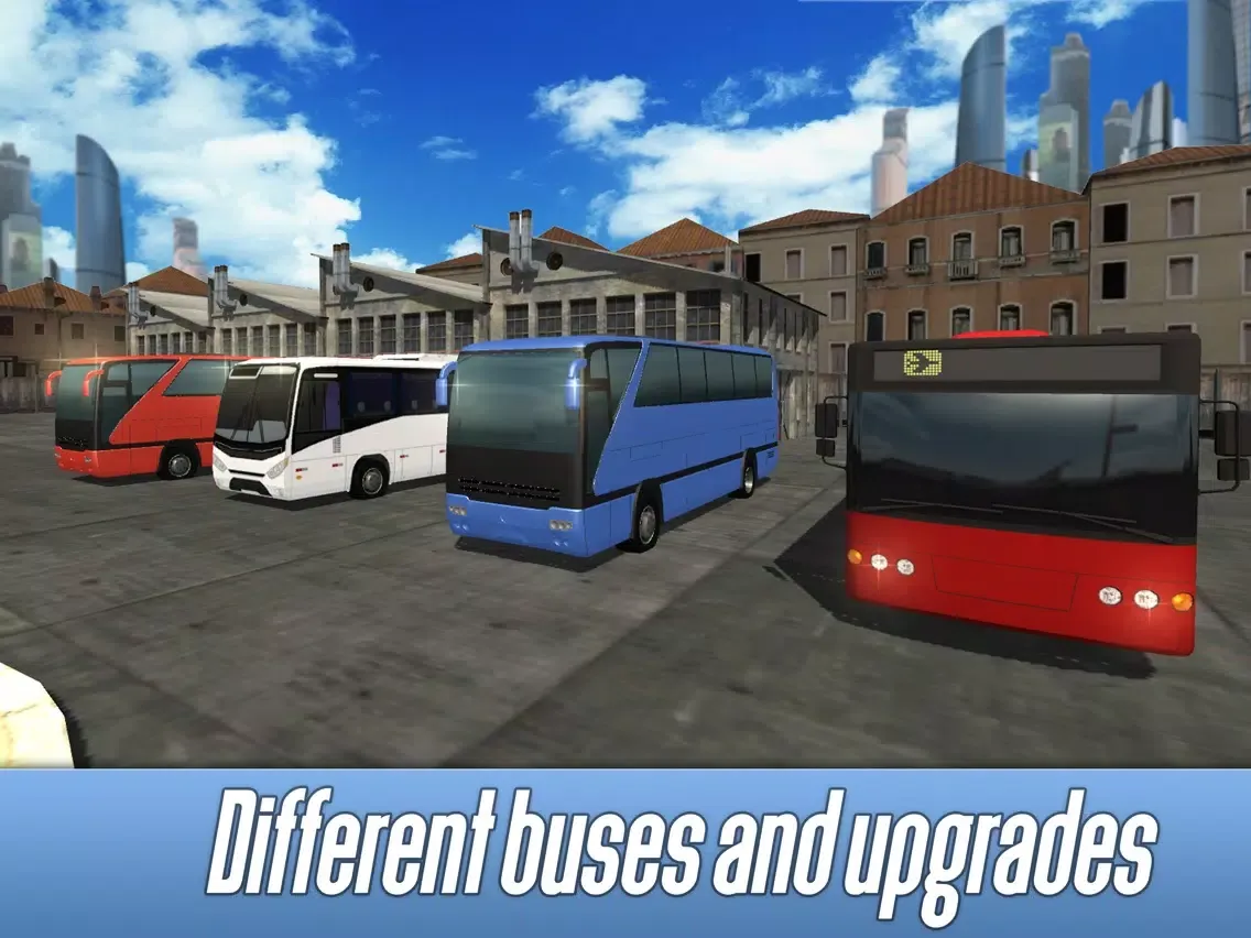 Ảnh chụp màn hình của Euro Bus Simulator 3D iPad 