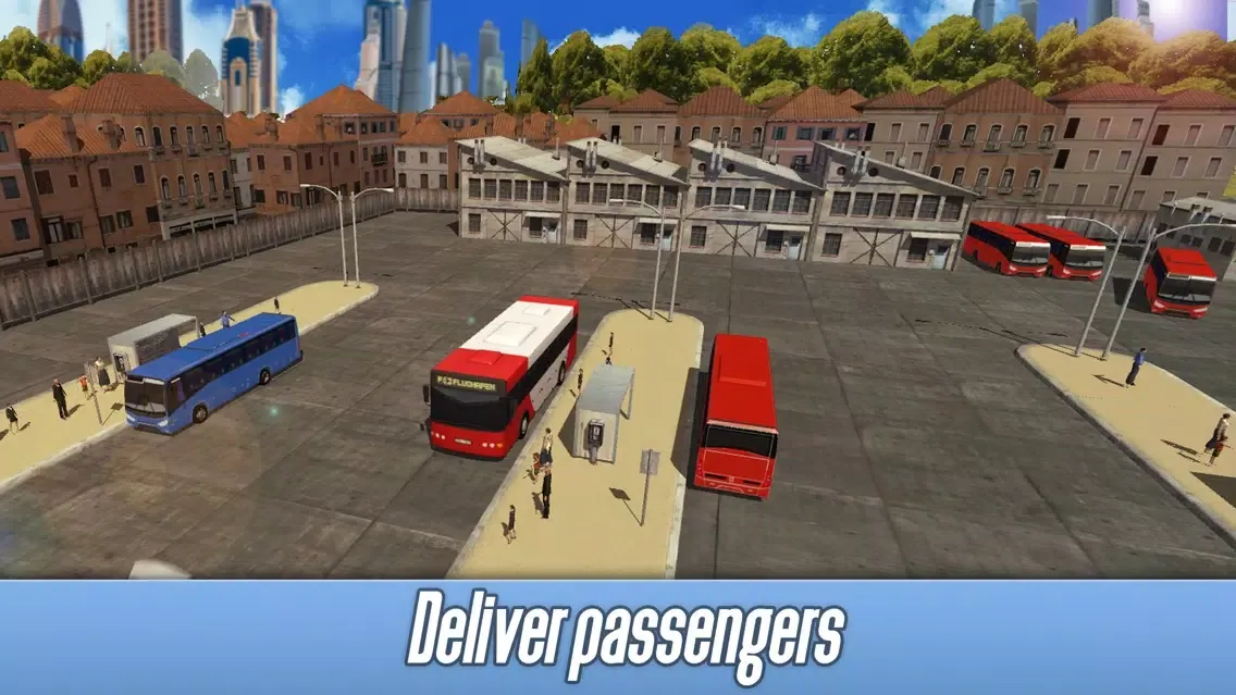 Ảnh chụp màn hình của Euro Bus Simulator 3D
