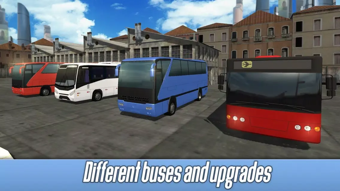 Ảnh chụp màn hình của Euro Bus Simulator 3D