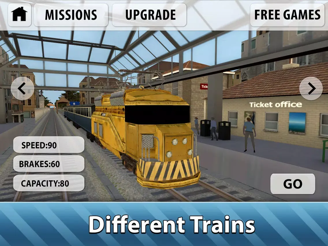 Screenshot di Europe Railway Train Simulator 3D iPad 