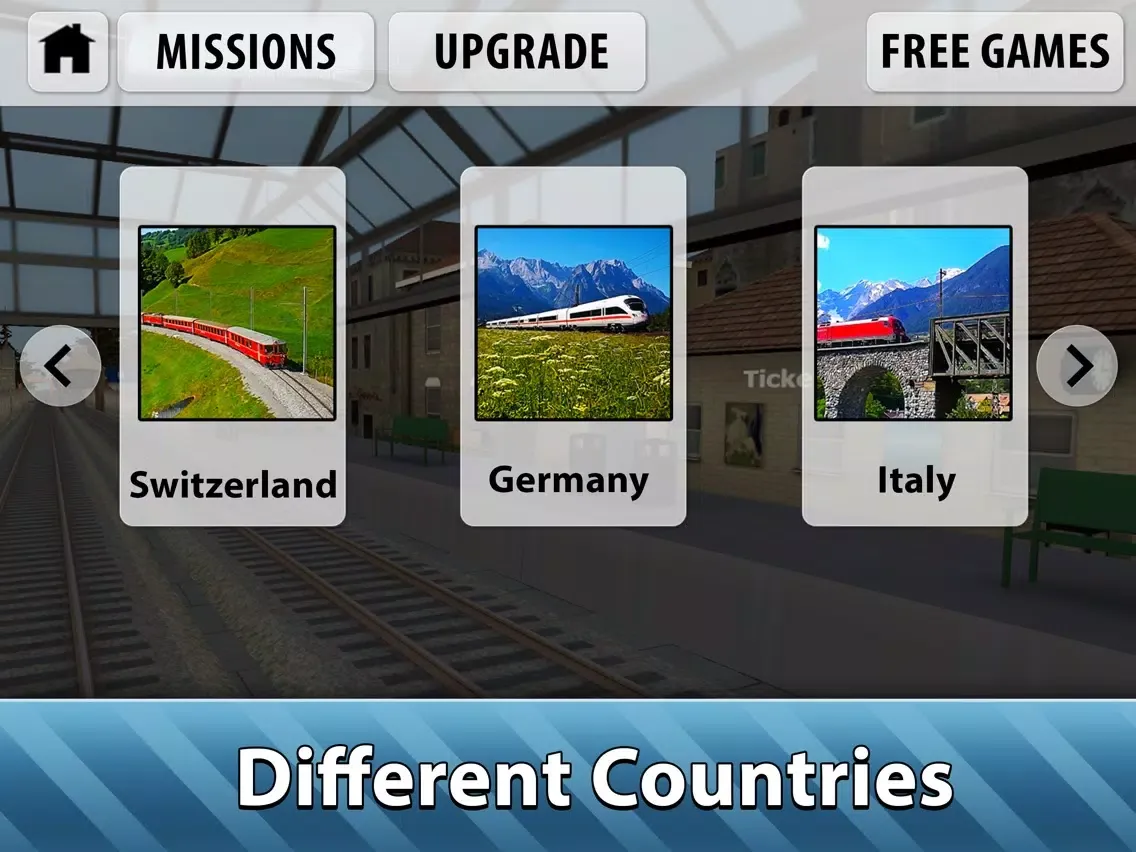 Screenshot di Europe Railway Train Simulator 3D iPad 