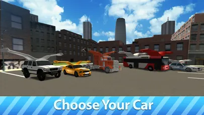 Screenshot di Flying Car Driver Simulator 3D