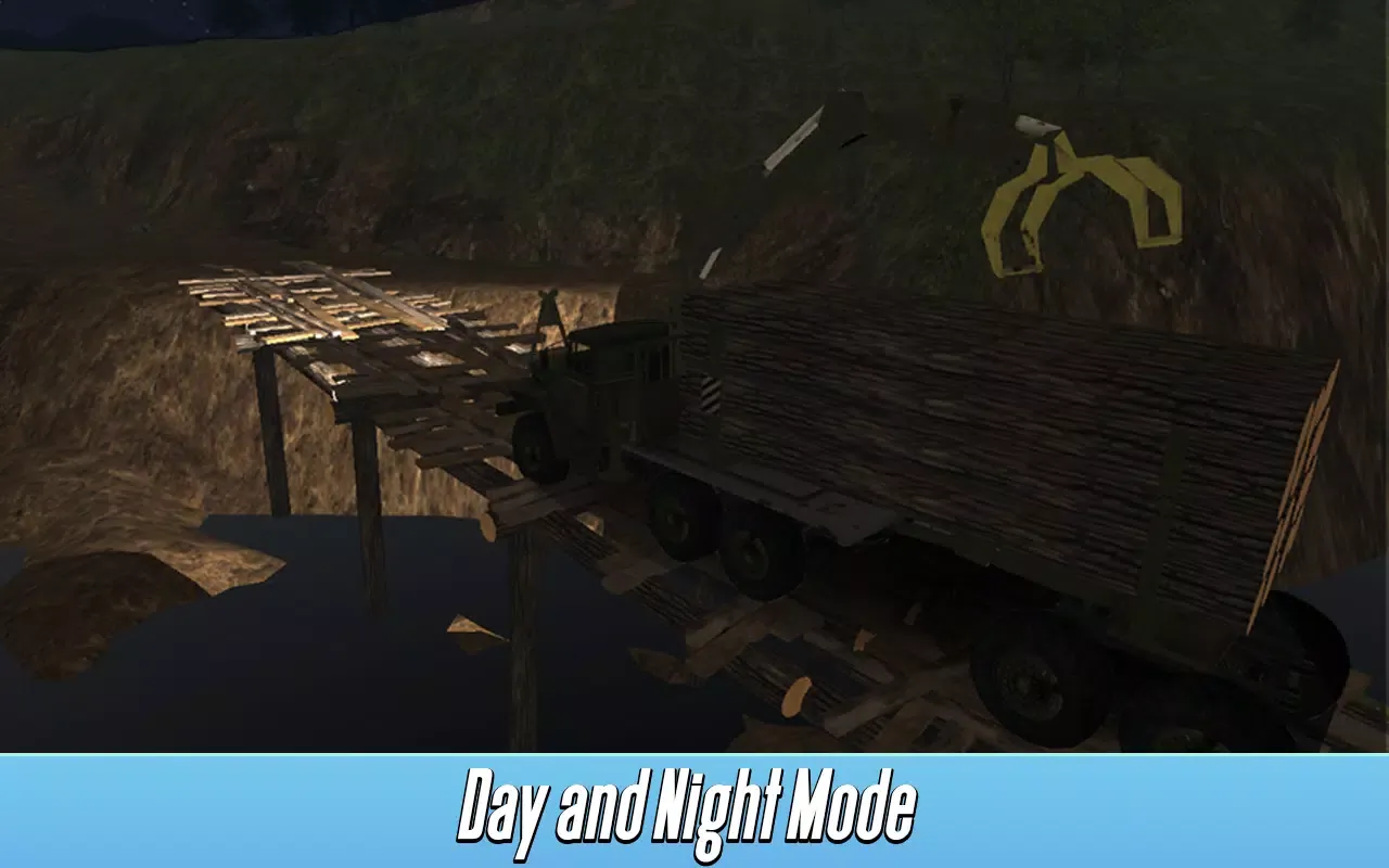 Capturas de tela do Logging Truck Simulator 3D