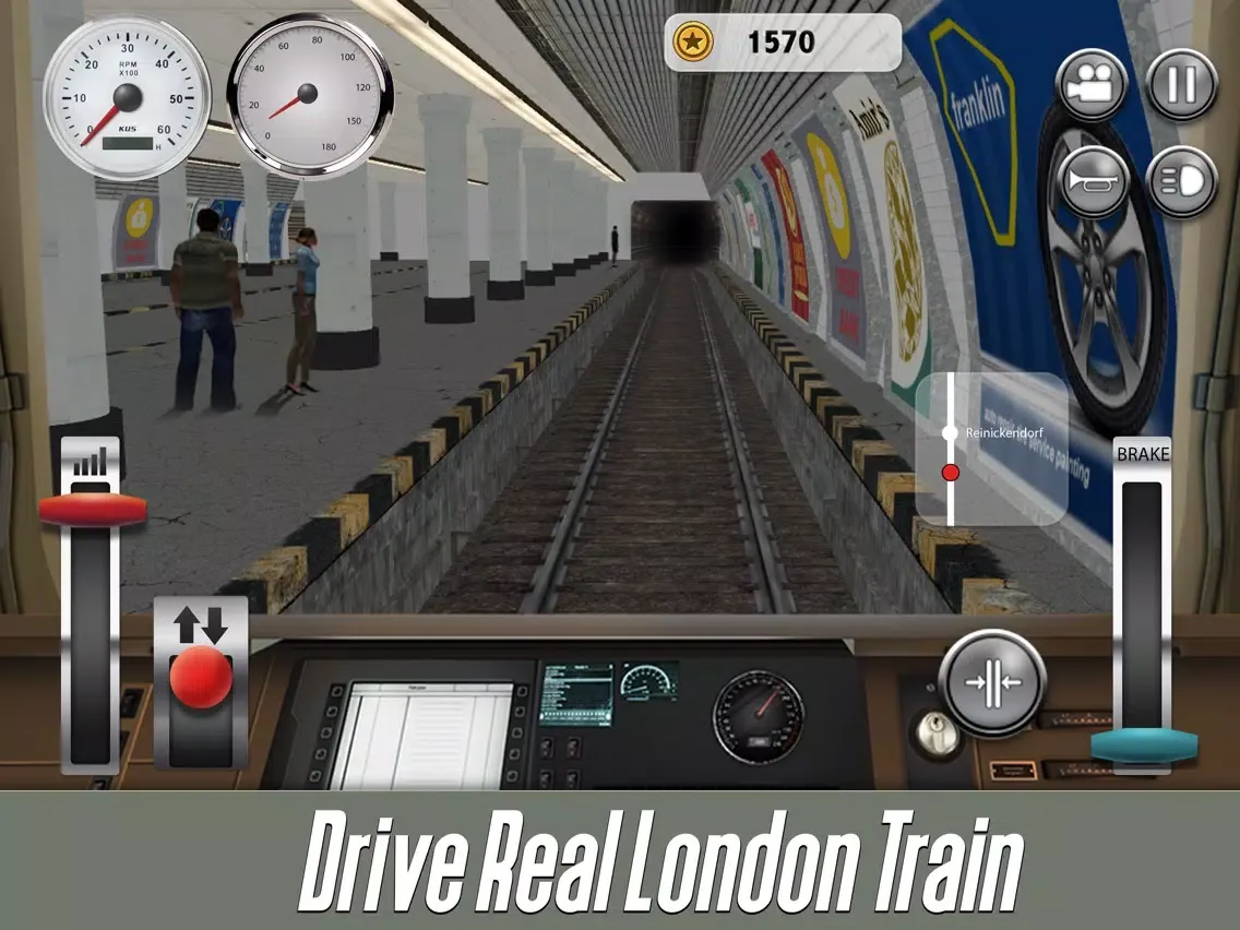 London Subway: Train Simulator 3D Full iPad  Screenshots