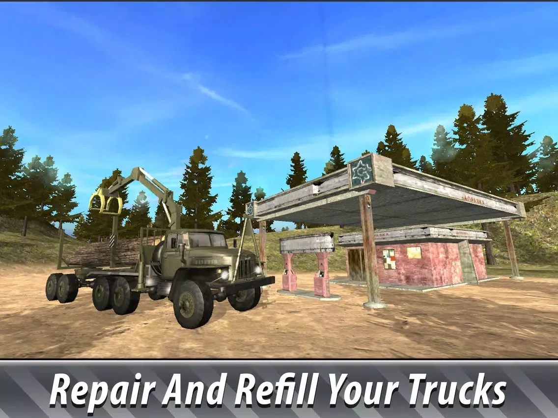 Tangkapan layar Offroad Cargo Truck Simulator 3D Full iPad 