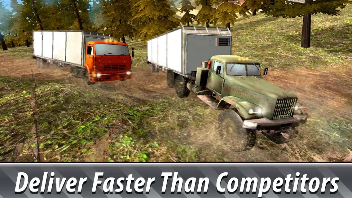 Tangkapan layar Offroad Cargo Truck Simulator 3D Full