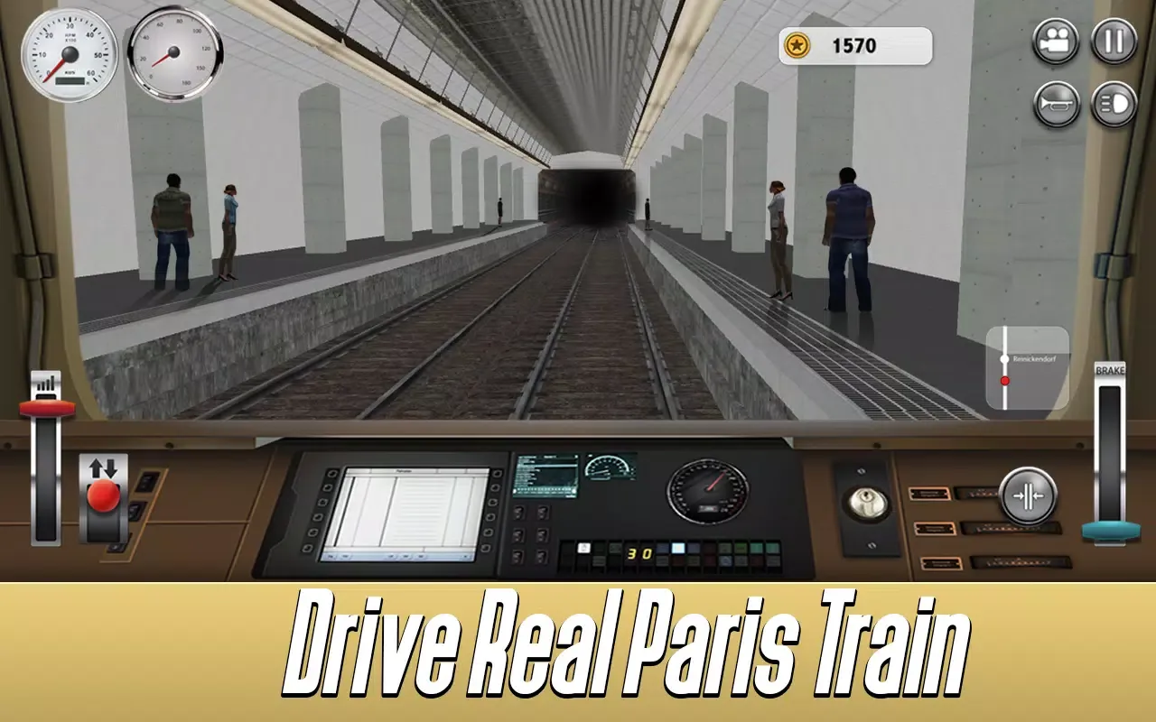 Paris Subway Simulator 3D Screenshots