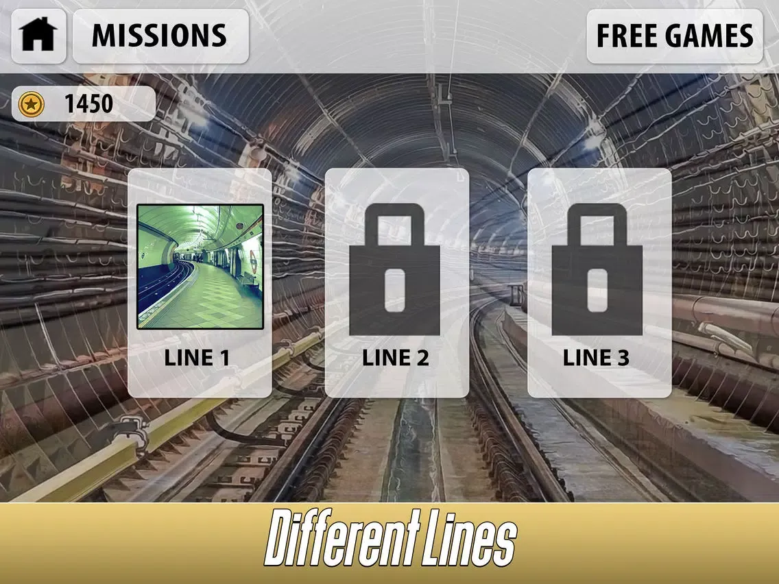 ภาพหน้าจอของ Paris Subway Simulator 3D Full iPad 