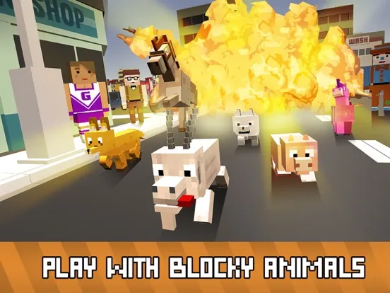 Blocky Animals World iPad  Ekran Görüntüleri