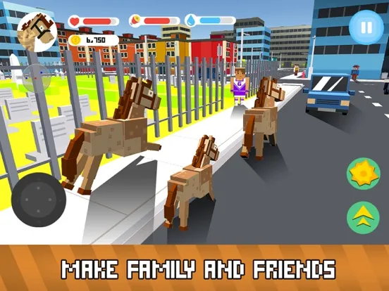 Blocky Animals World iPad  Ekran Görüntüleri