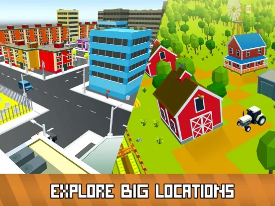 Blocky Animals World iPad  Ekran Görüntüleri