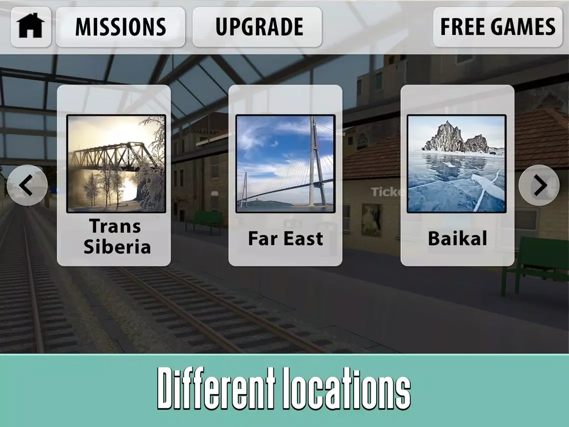 Russian Railway Train Simulator 3D iPad  স্ক্রিনশট