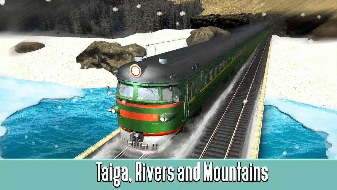 Russian Railway Train Simulator 3D স্ক্রিনশট