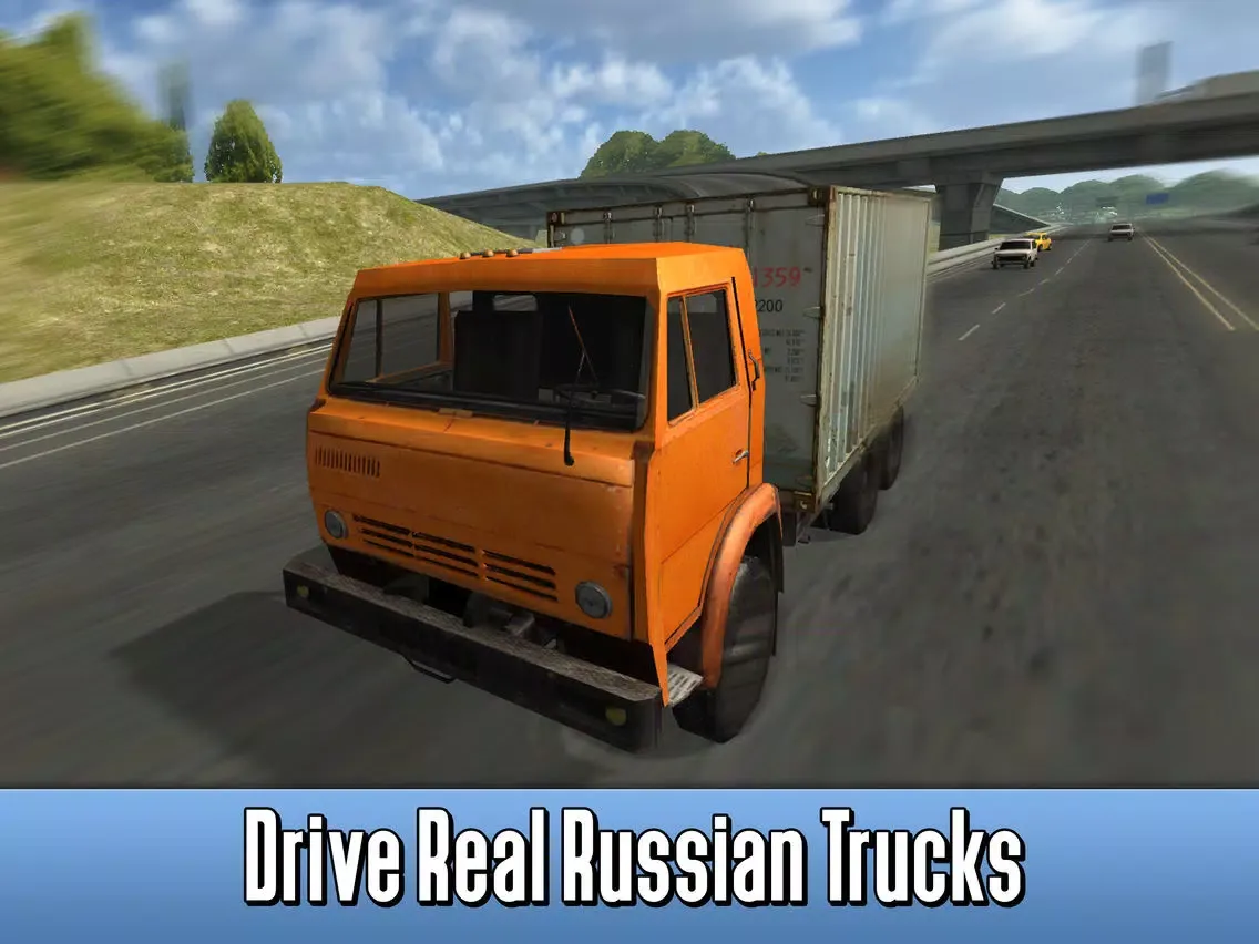 Russian Cargo Truck Simulator 3D iPad  스크린샷