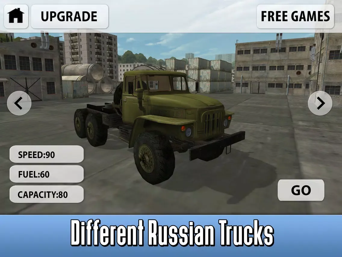 Russian Cargo Truck Simulator 3D iPad  스크린샷