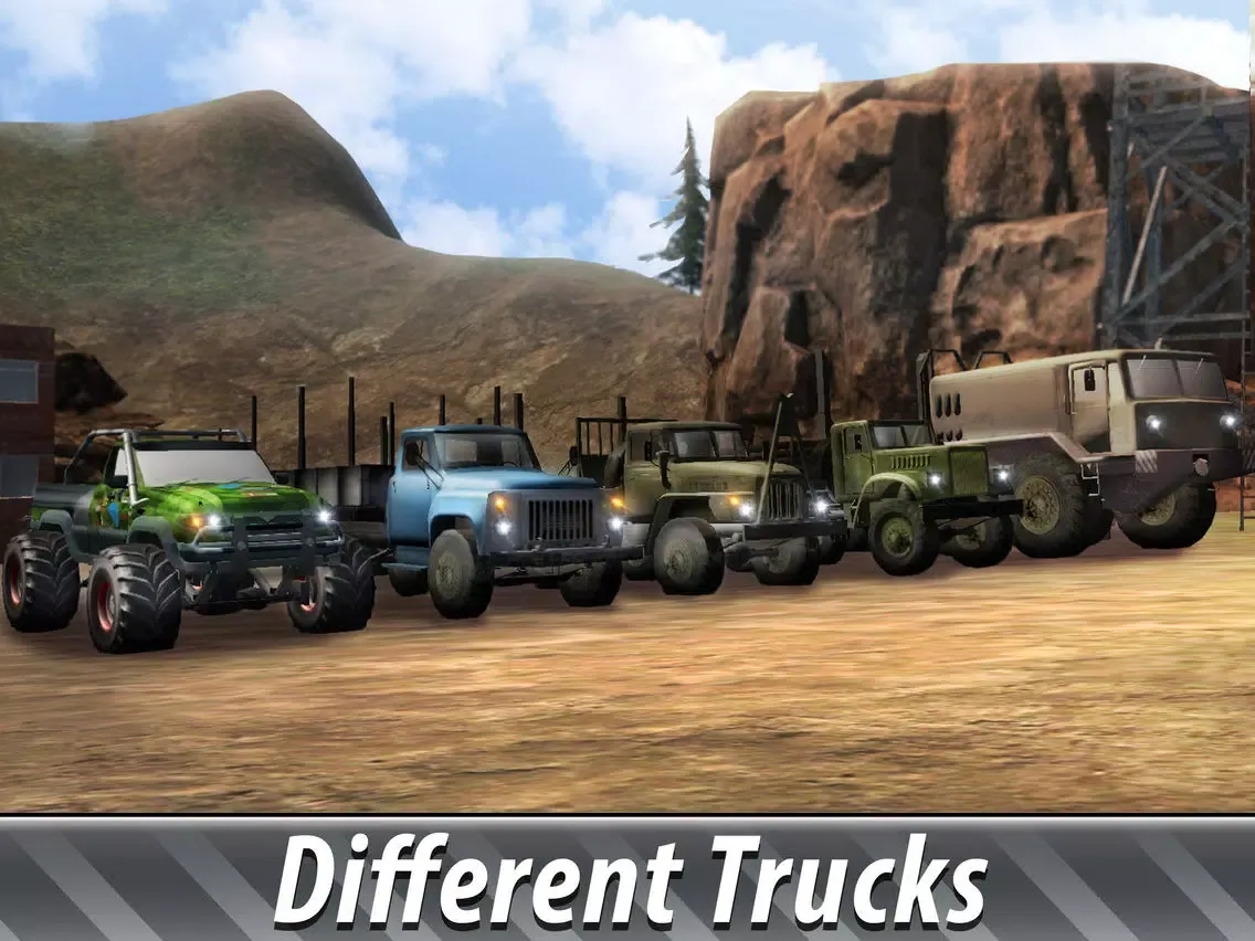 Russian Trucks Offroad 3D iPad स्क्रीनशॉट