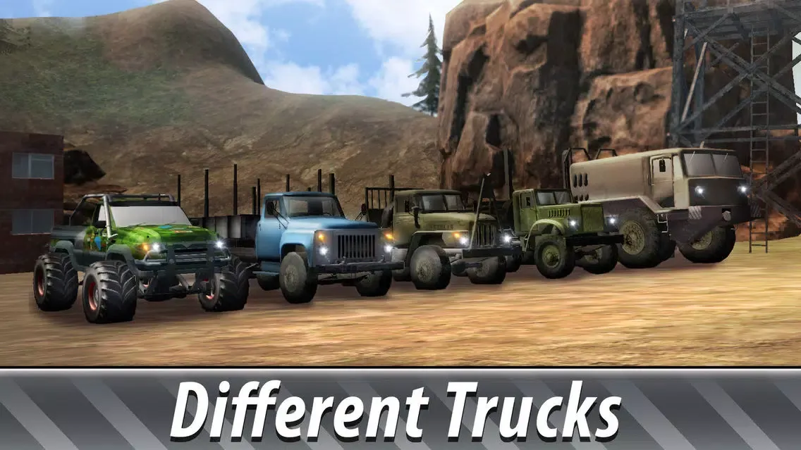 Russian Trucks Offroad 3D स्क्रीनशॉट