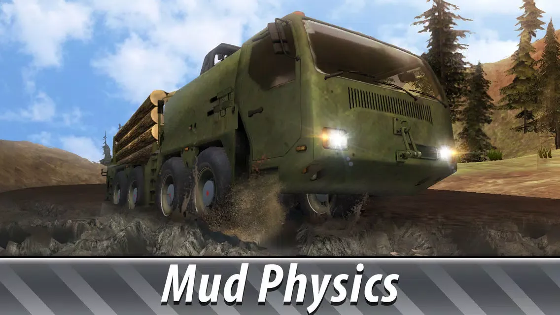 Russian Trucks Offroad 3D स्क्रीनशॉट