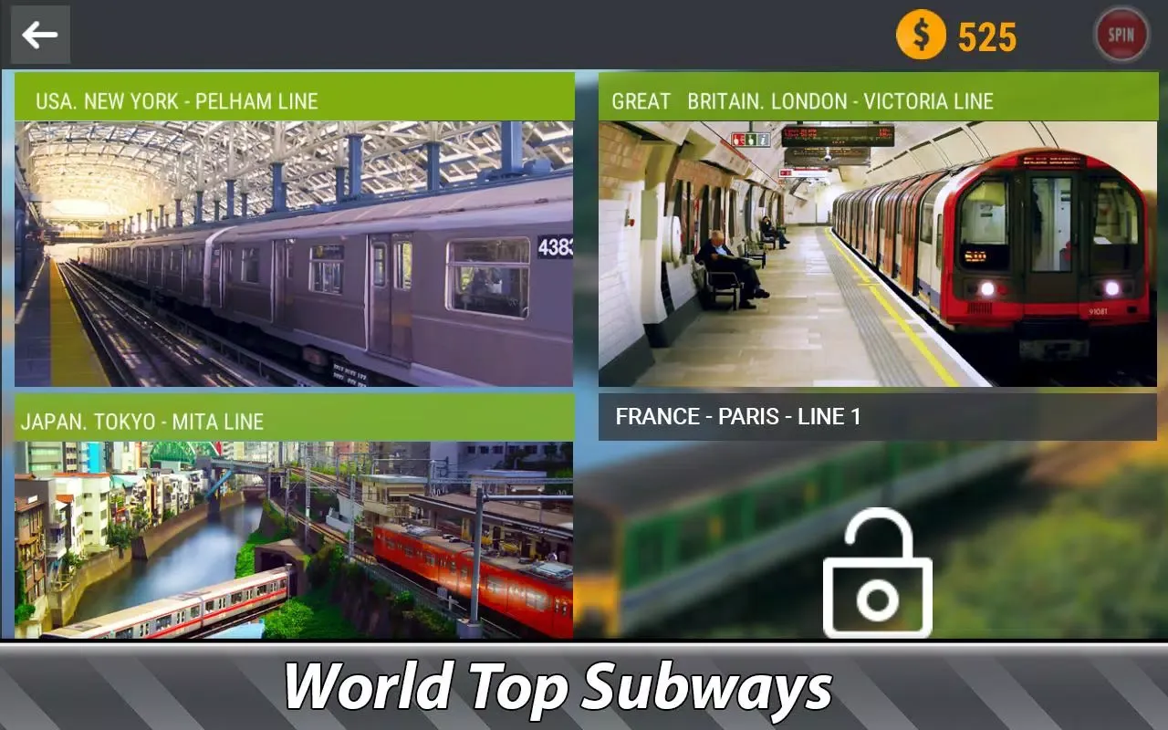 World Subways Simulator Screenshots