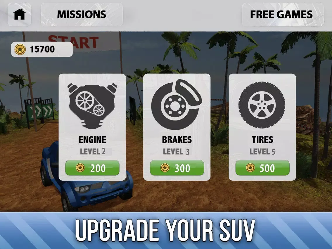 Скриншоты SUV 4x4 Rally Driving Full - Be a truck driver! iPad 