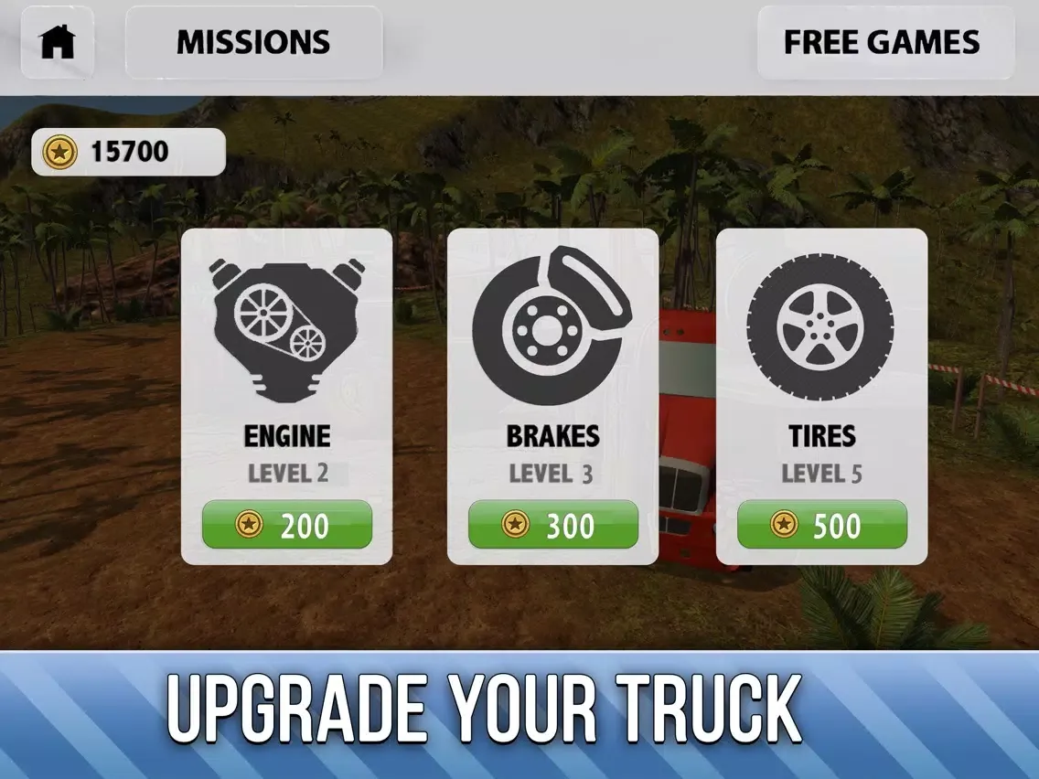 Truck Offroad Rally 3D - Try to be offroad driver! iPad Screenshots