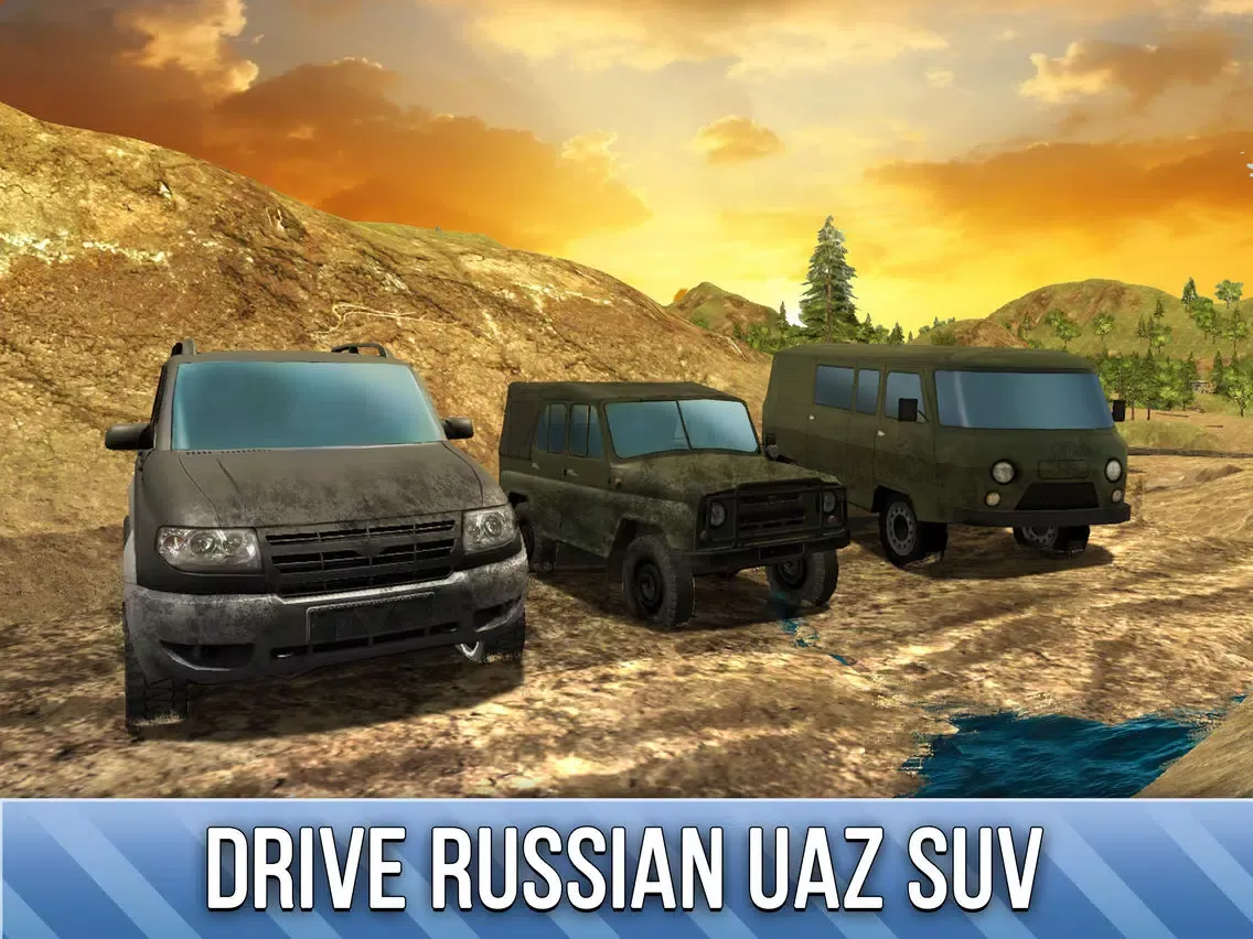 صور Offroad UAZ 4x4 Simulator 3D - Meet Russian trucks iPad 