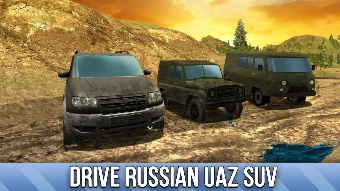 صور Offroad UAZ 4x4 Simulator 3D - Meet Russian trucks