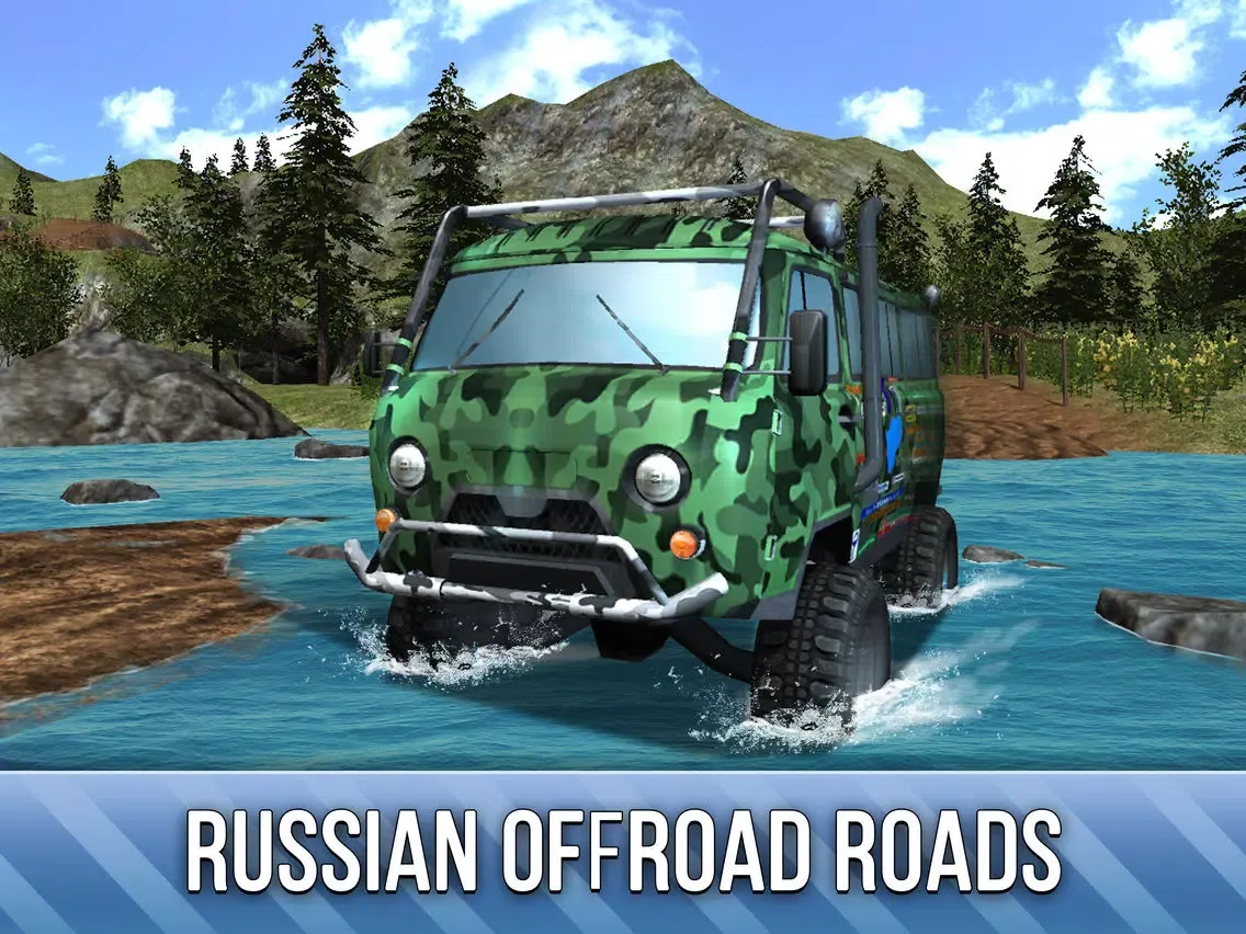 UAZ 4x4 Offroad Rally Full - Try Russian SUV iPad  Ekran Görüntüleri