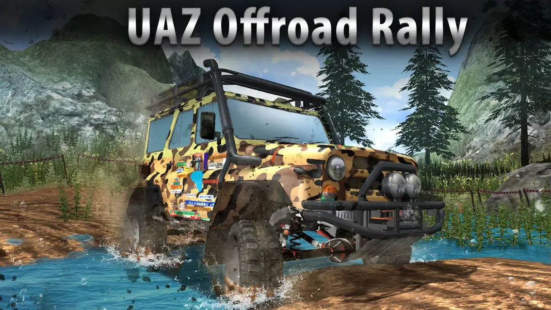 UAZ 4x4 Offroad Rally Full - Try Russian SUV Ekran Görüntüleri