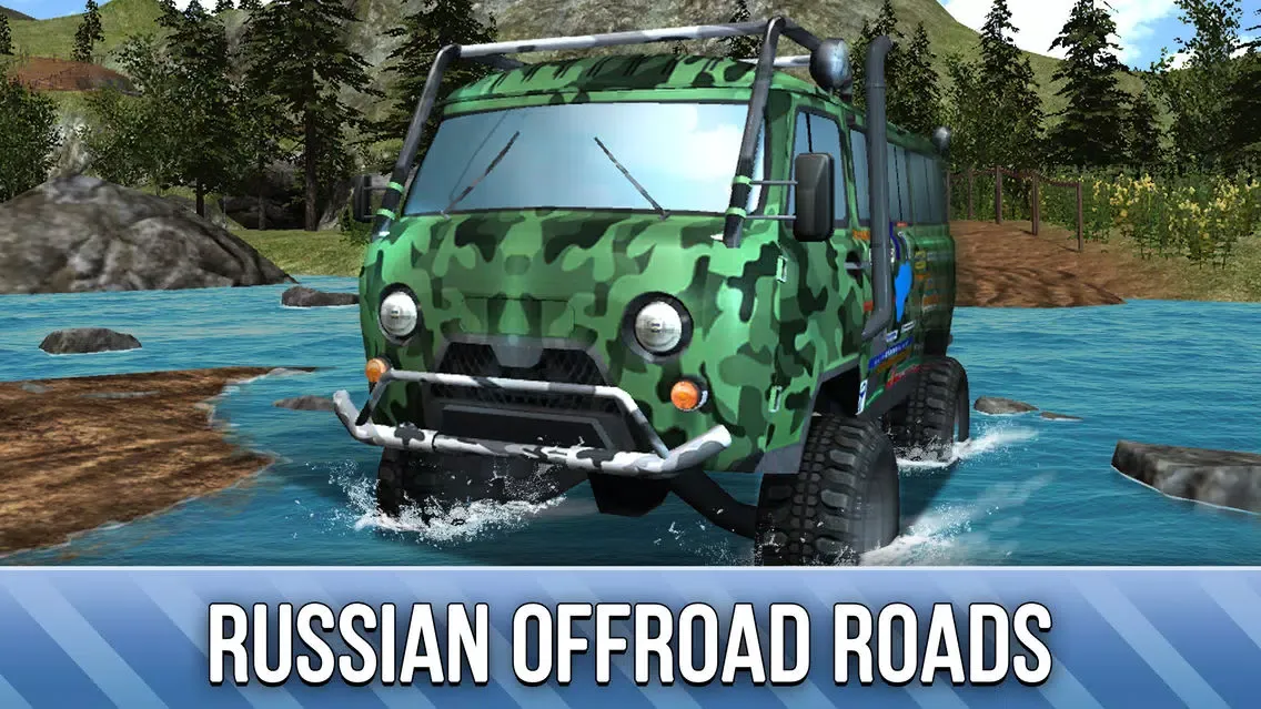 UAZ 4x4 Offroad Rally Full - Try Russian SUV Ekran Görüntüleri