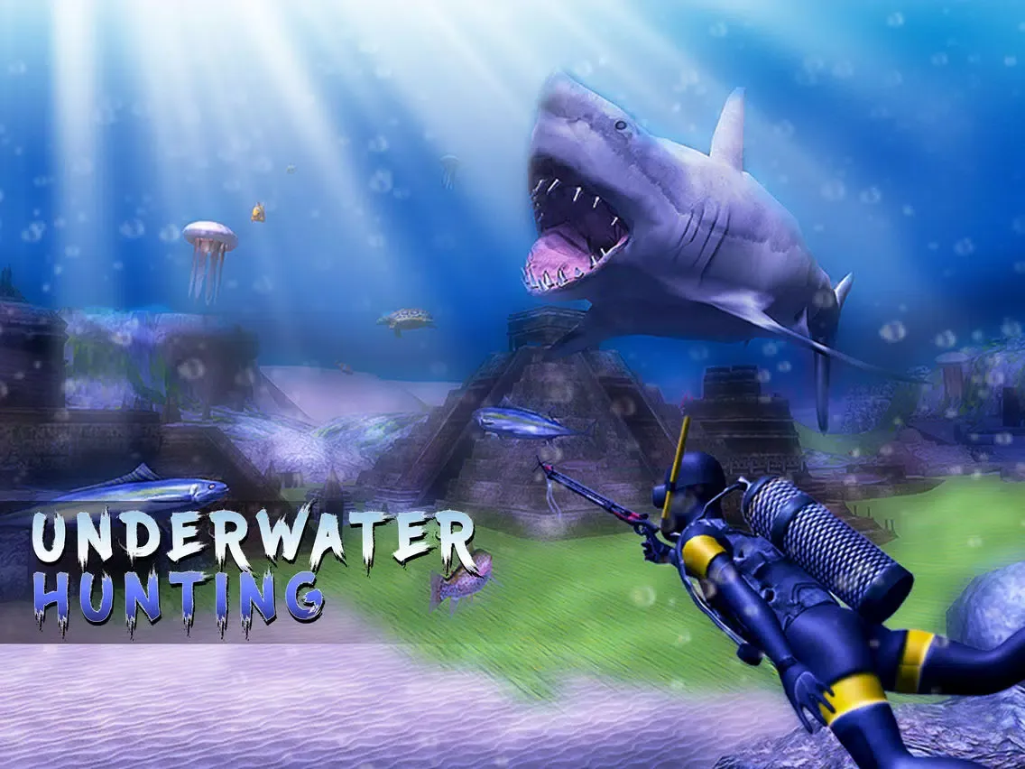 Tangkapan skrin Underwater Harpoon Hunting Full iPad 