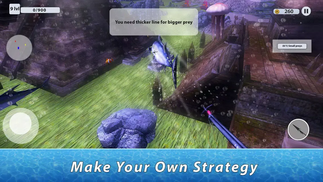 Tangkapan skrin Underwater Harpoon Hunting Full