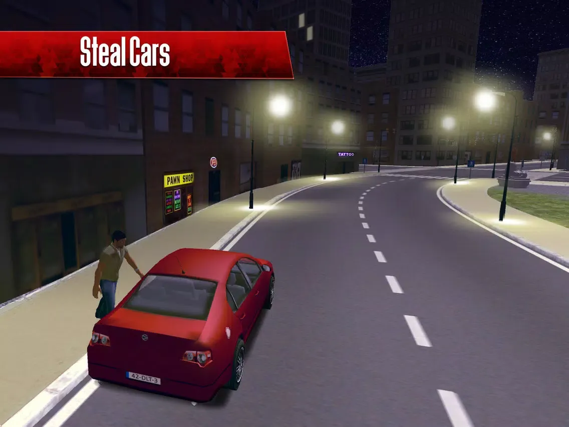 Capturas de tela do Vegas Crime Driver Full - Be a gangster iPad 