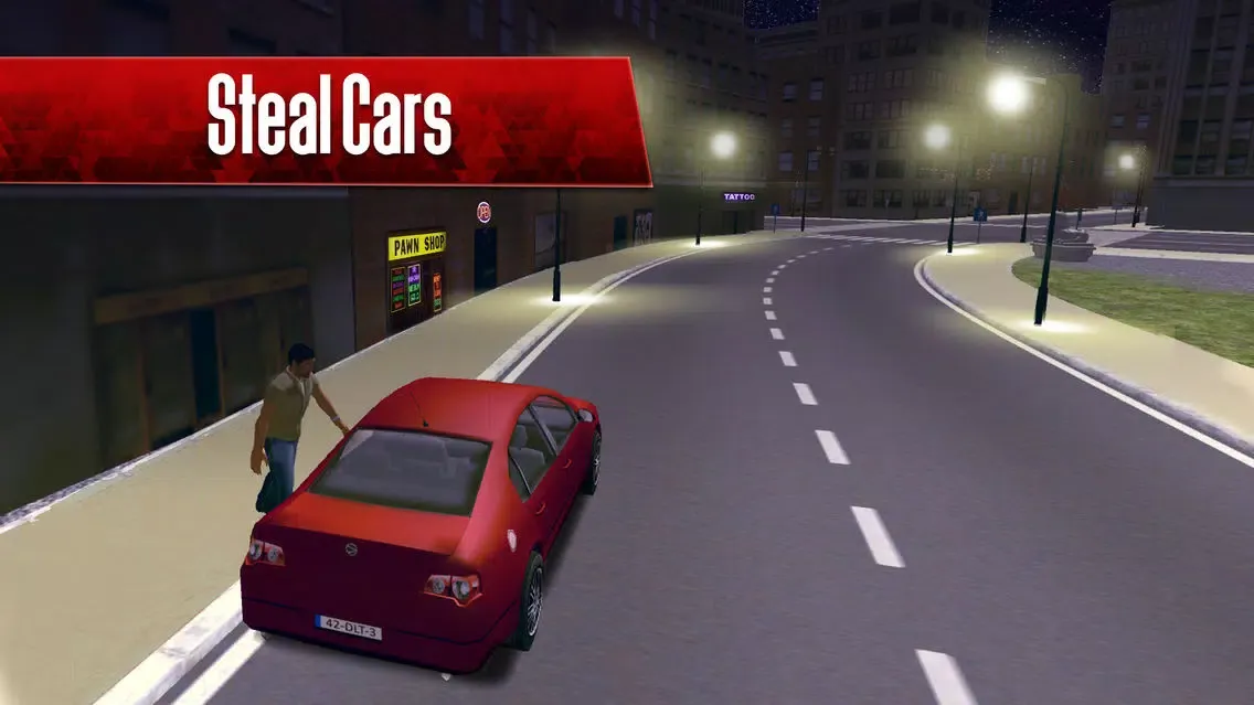 Capturas de tela do Vegas Crime Driver Full - Be a gangster