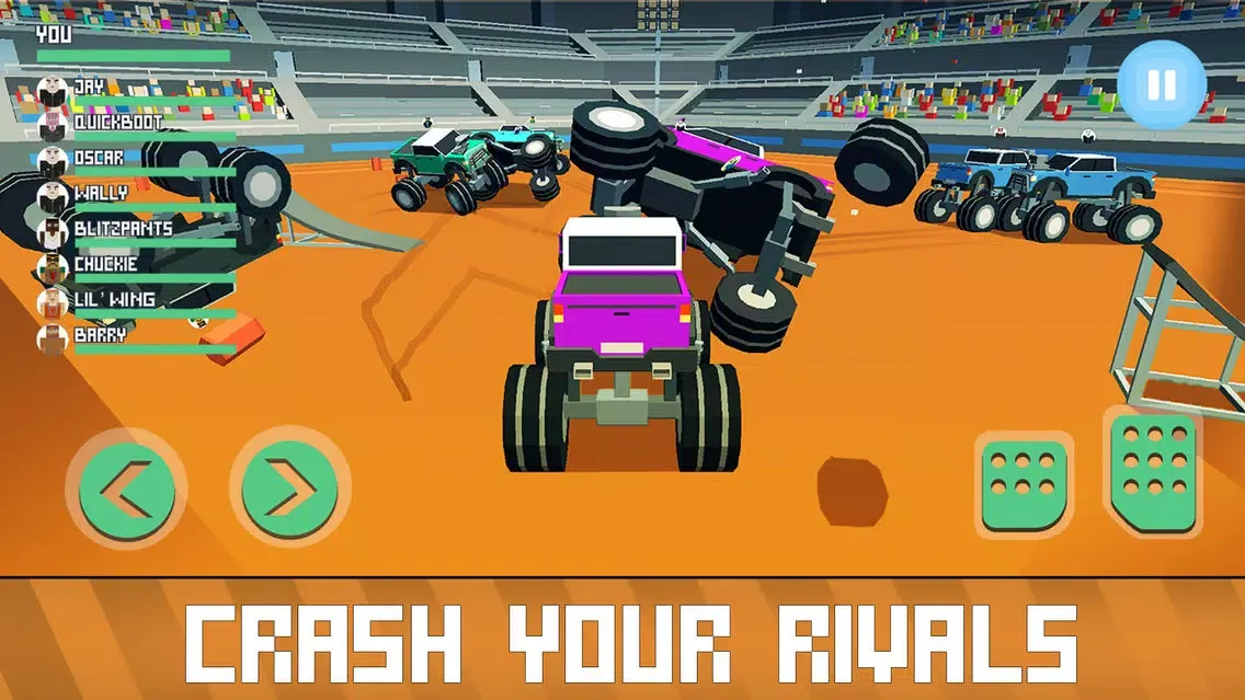 Zrzuty ekranu Blocky Derby: Monsters Arena Full