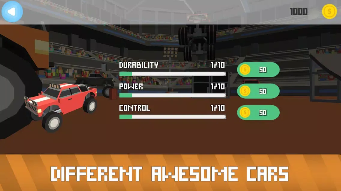 Zrzuty ekranu Blocky Derby: Monsters Arena Full