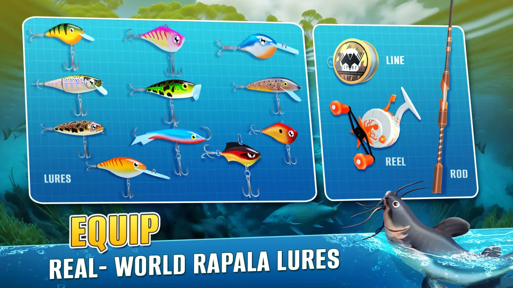 Zrzuty ekranu Rapala Fishing