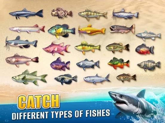 Tangkapan layar Rapala Fishing iPad 