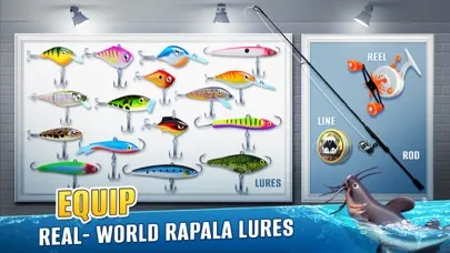 Tangkapan layar Rapala Fishing