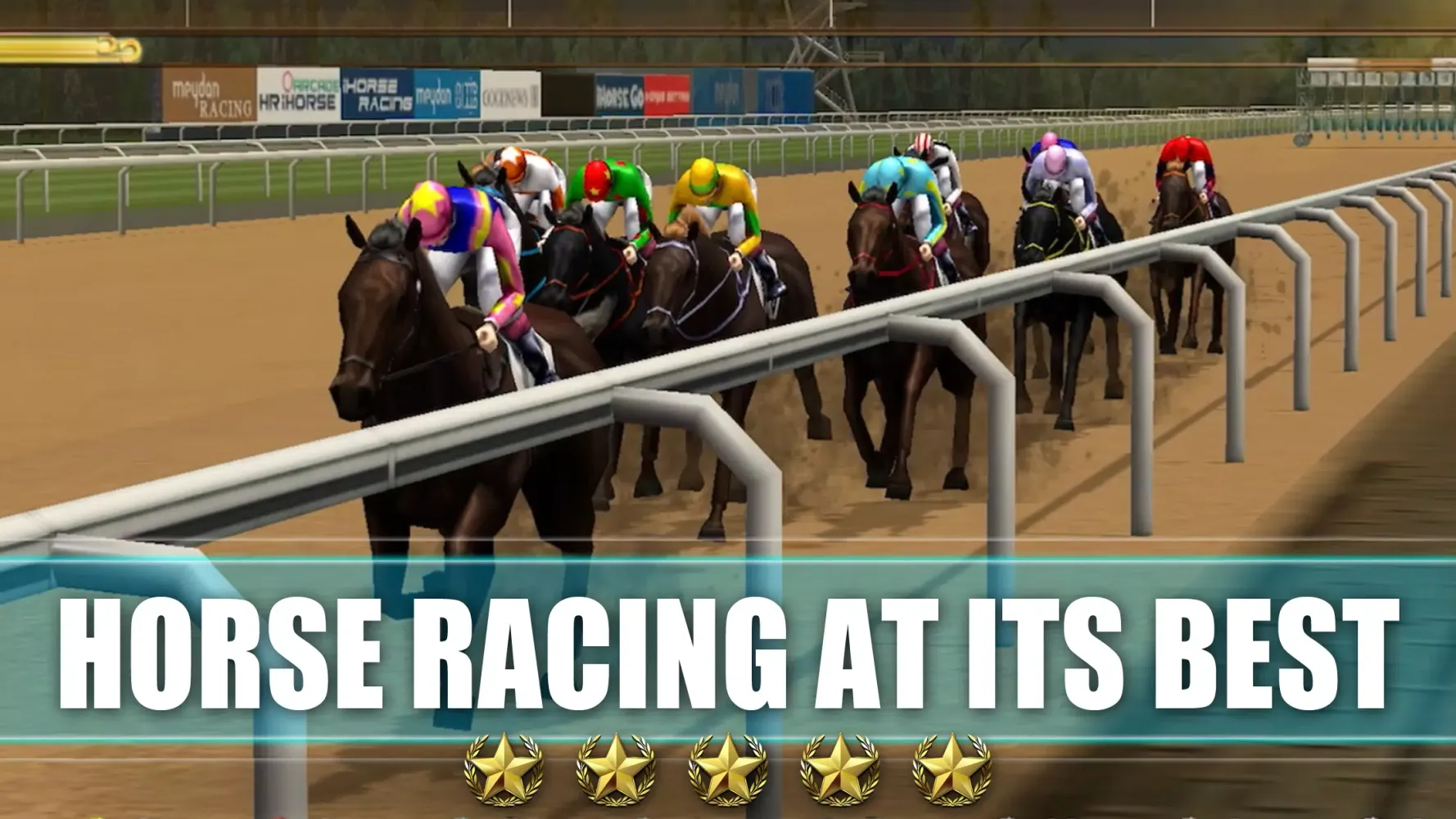 Zrzuty ekranu iHorse™ Arcade Horse Racing